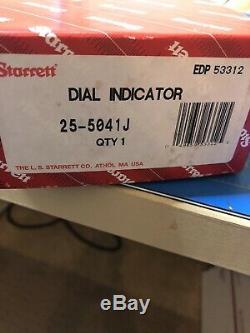 Starrett dial indicator 25-5041J