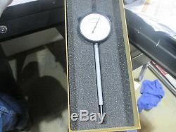 Starrett dial indicator Model 655-341J with 5 inch stem extension