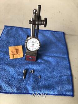 Starrett no 196b dial indicator with mag base