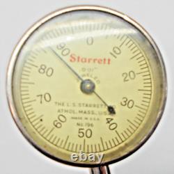 Test Indicator Set, L. S. Starrett Dial Test Indicator (. 001) No. 196 Set, USA