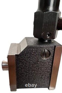 The L. S. Starrett Co 657T Flex-O-Post Indicator Holder Assembly With Magnetic Base