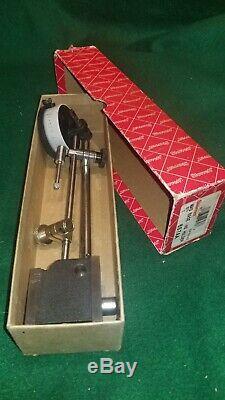 USA Made -STARRETT No. 657 Magnetic Base with dial indicator EXCELLENT cond