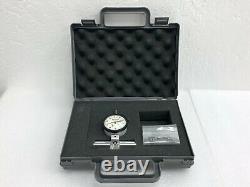 Used STARRETT No. 25-441/R Jeweled Dial Indicator With CASE AND EXTRA TIPS
