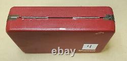 Used-Starrett 196A1Z Dial Test Indicator Kit Universal Back Plunger with case USA