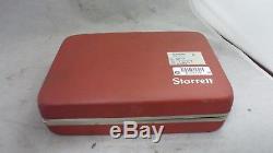 Used Starrett Machinist Tools 196A6Z Dial Indicator Set With Case And Box