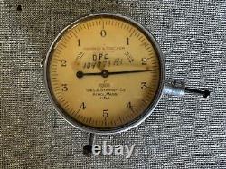 VINTAGE K&T KEARNEY & TRECKER 2-3/4 DIAL INDICATOR. With THREADED BACK, STARRETT