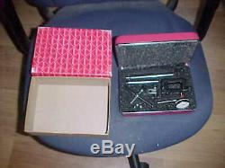 Very Nice Starrett 196A1Z Back Plunger Dial Test Indicator With Box & Case
