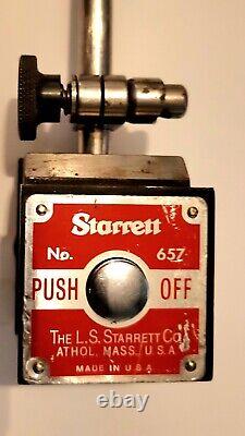 Vintage Assorted Starrett Indicators, Dials, No. 436.1 Mic, No. 274 Caliper