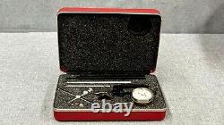 Vintage L. S. Starrett No. 196A1Z Dial Test Indicator Set withCase Free Shipping