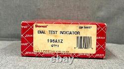 Vintage L. S. Starrett No. 196A1Z Dial Test Indicator Set withCase Free Shipping