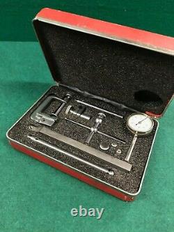 Vintage No. 196 STARRETT Universal Dial Test Indicator Complete With Case