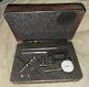 Vintage Starrett 196 Dial Indicator Set with Attachments and Original Case