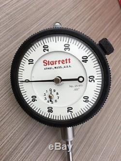 Vintage Starrett 25-441j Dial Indicator