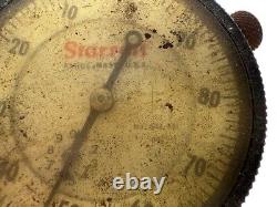 Vintage Starrett 644-441 Dial Indicator Depth Gage Custom Base YouTube Revival