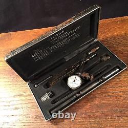 Vintage Starrett 711 Last Word Dial Indicator USA In Case PRIORITY MAIL