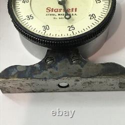 Vintage Starrett Dial Depth Gauge 0.500, 0005 640J Complete In Box Nice