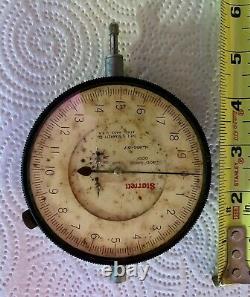Vintage Starrett Dial Indicator 656-617, Machinist gauge, smooth operation