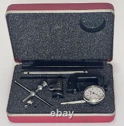 Vintage Starrett Dial Test Indicator 196 Universal Black Plunger Kit & Case
