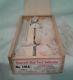 Vintage Starrett Dial Test Indicator 196A wooden box, parts still new in package