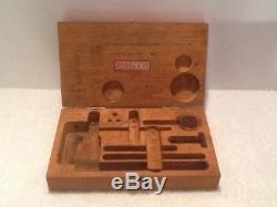 Vintage Starrett Dial Test Indicator No. 196a Original Wooden Box