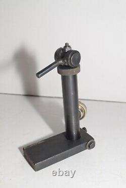 Vintage Starrett Model 196 Dial Indicator and Indicator Holder